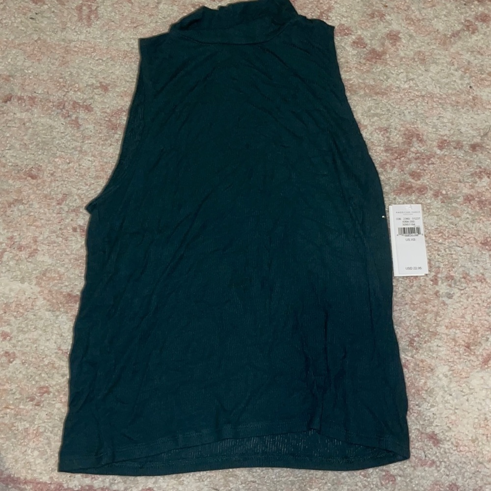 Green Turtleneck